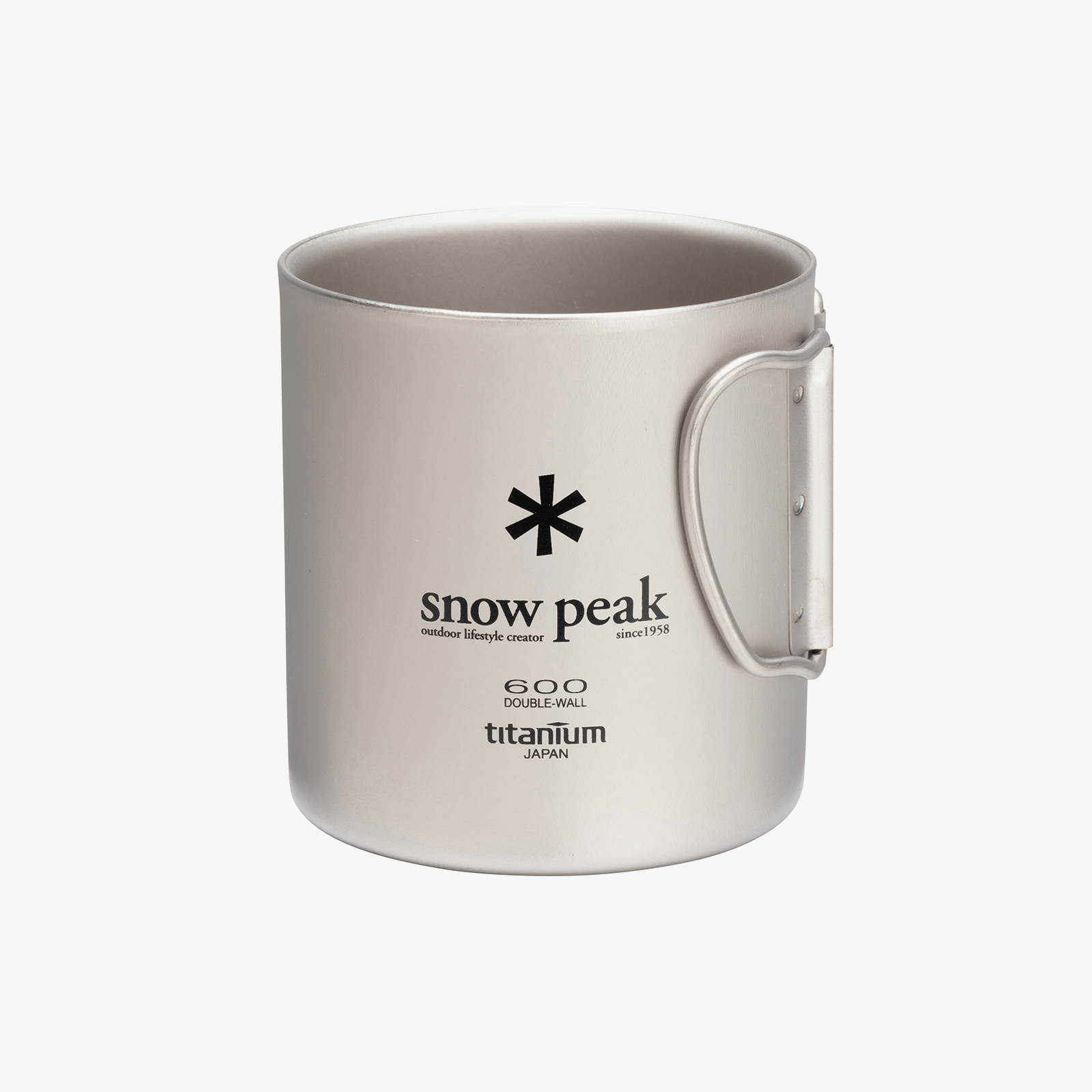 스노우피크(Snow Peak) 티탄더블머그600(R) 제품 이미지