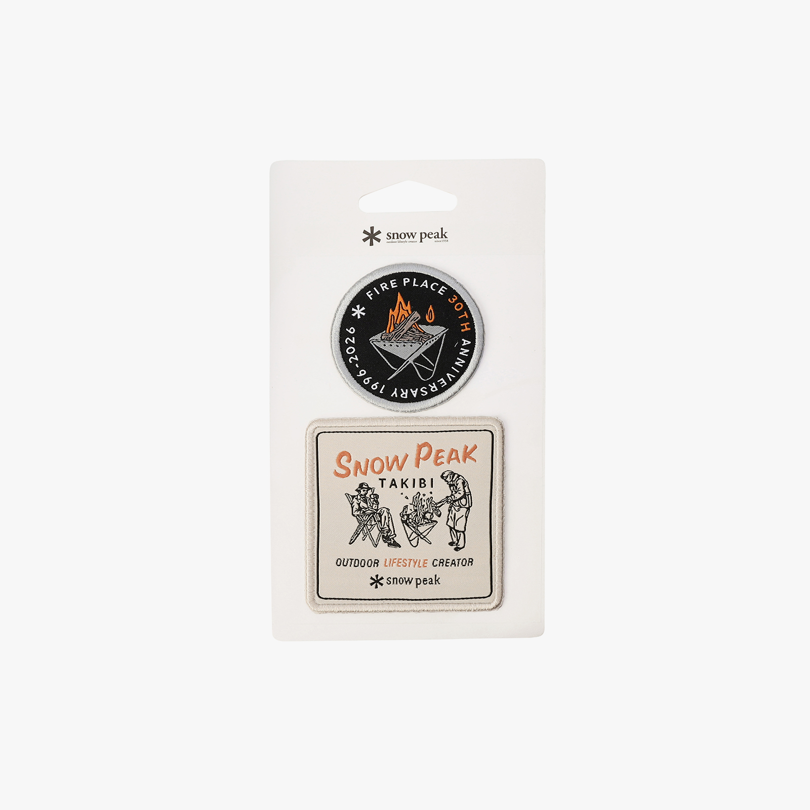 TAKIBI Iron-On Patch Set
