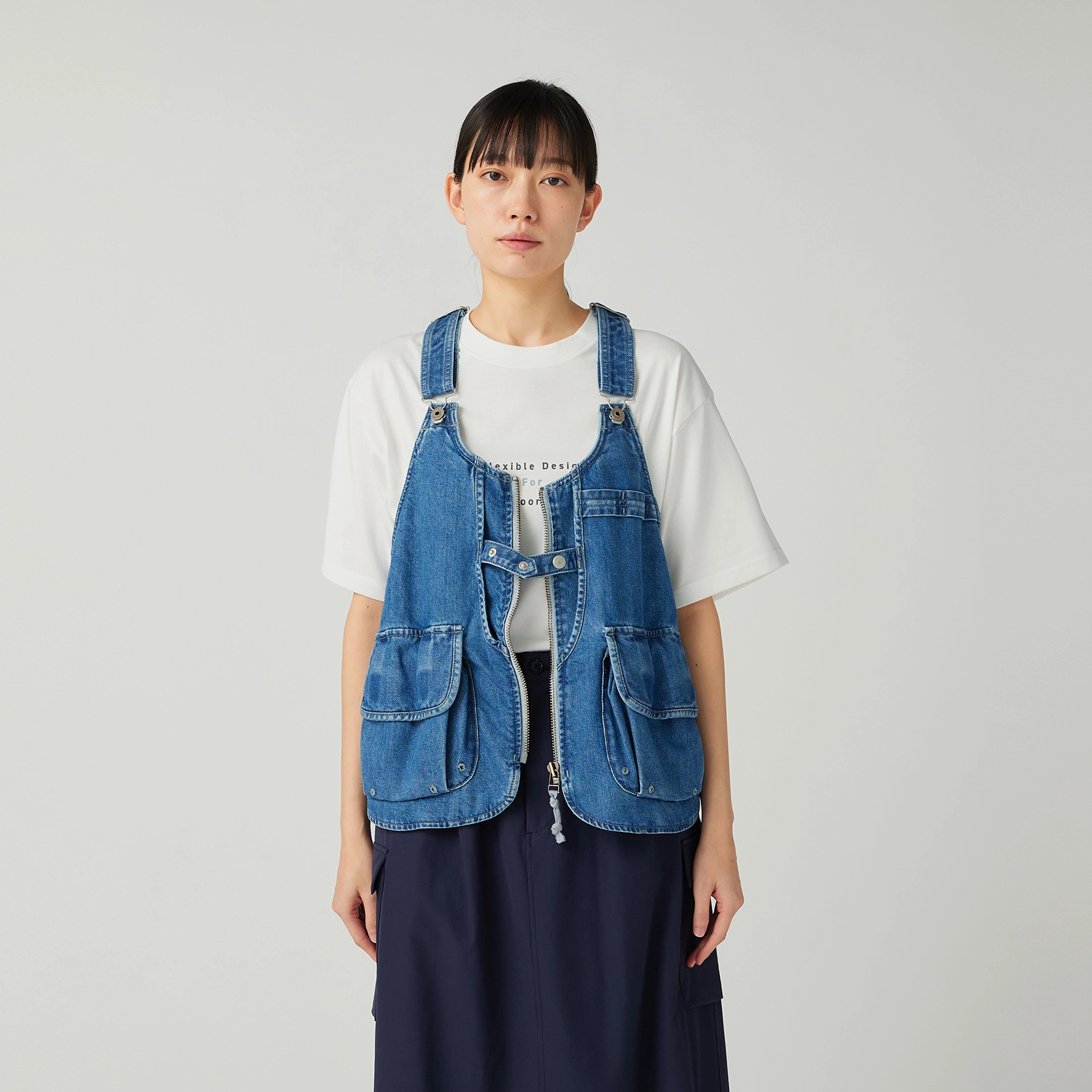 TAKIBI Denim Vest