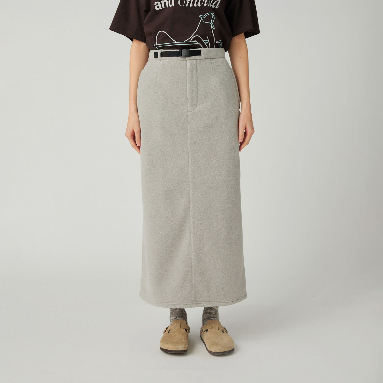 Water-Repellent Fleece Skirt