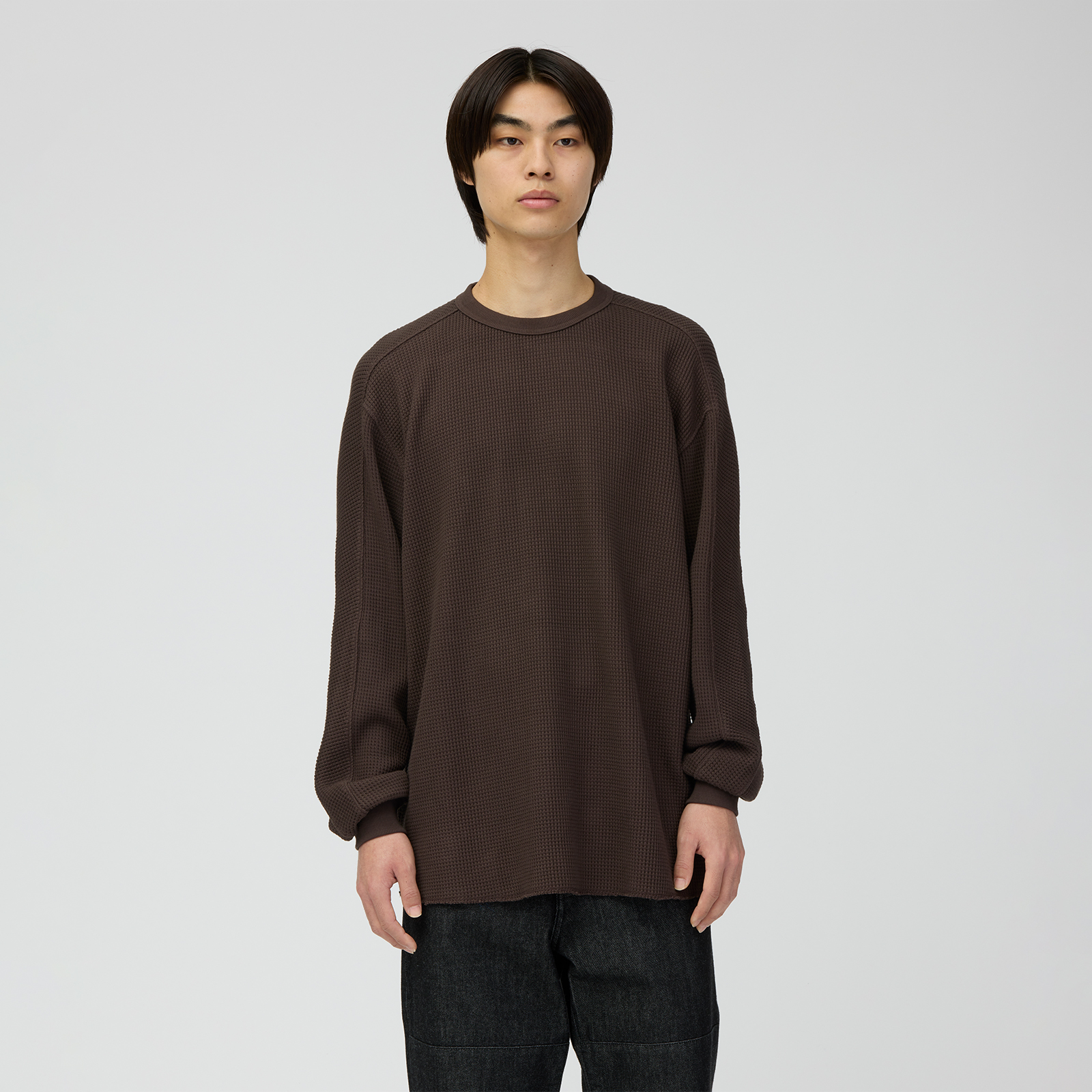 Heavyweight Waffle Pullover