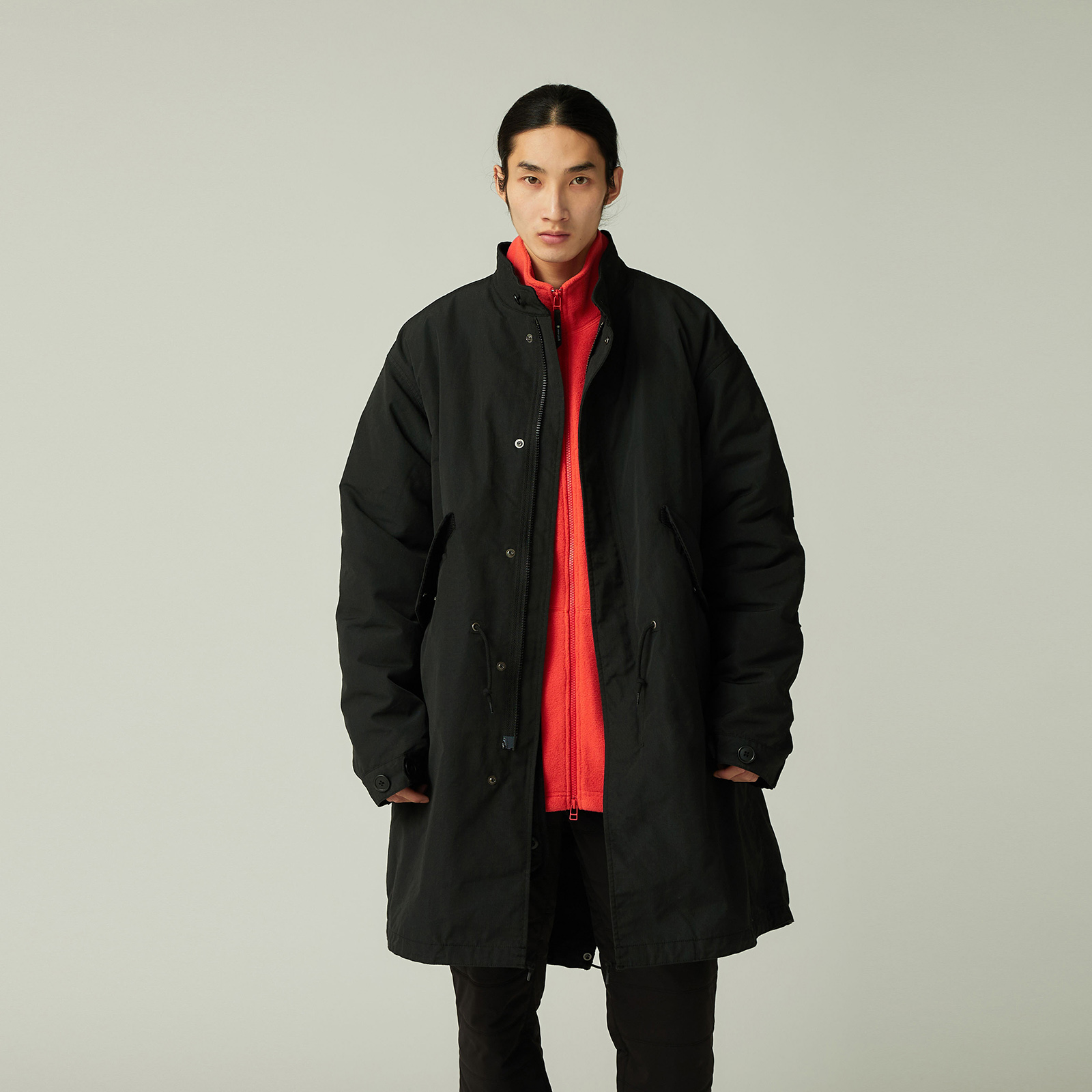 TAKIBI Ripstop Adjustable Fishtail Coat