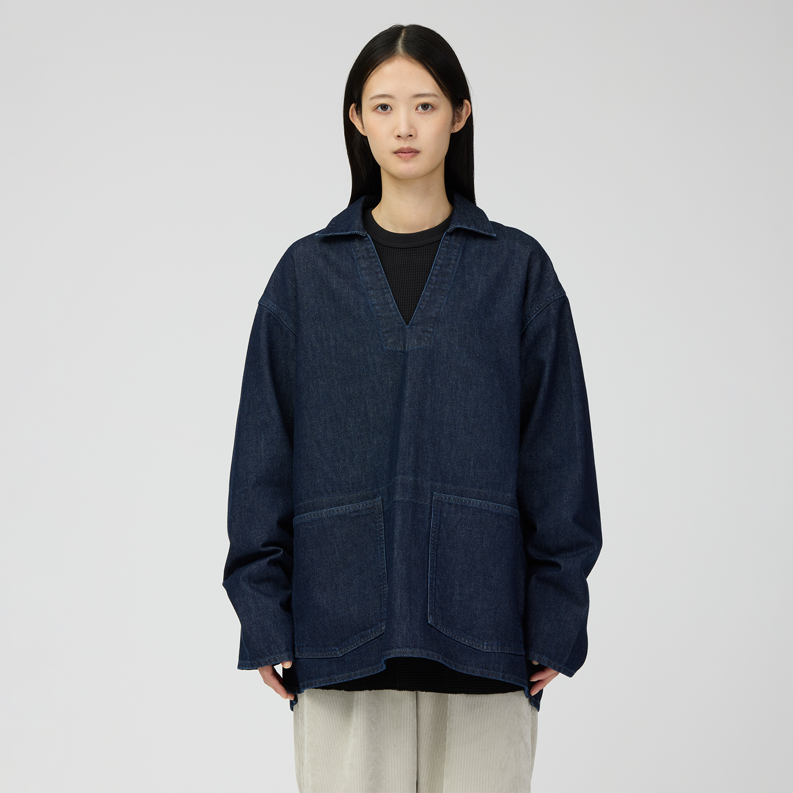TAKIBI Denim Pullover