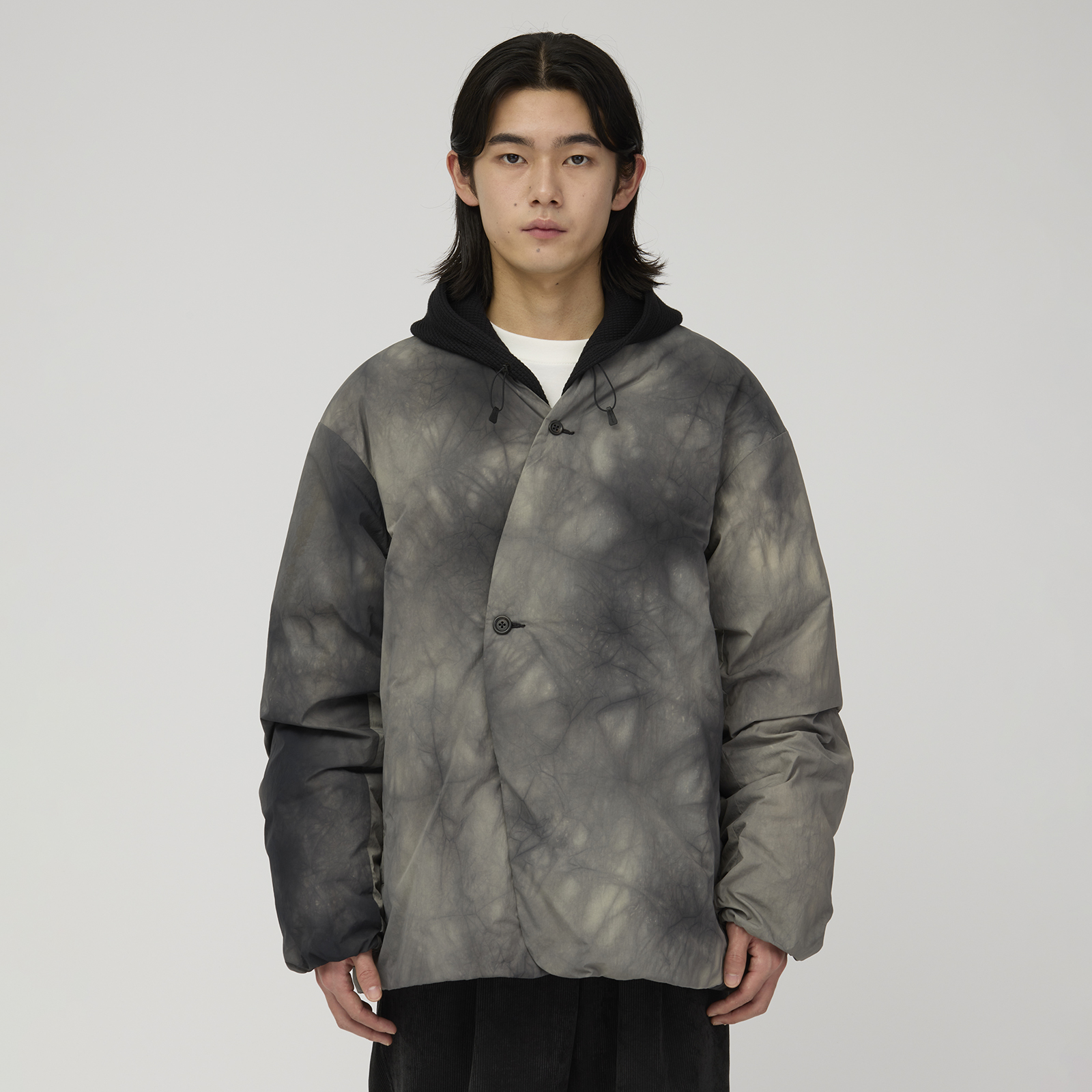 Shibori Dyeing Down Jacket