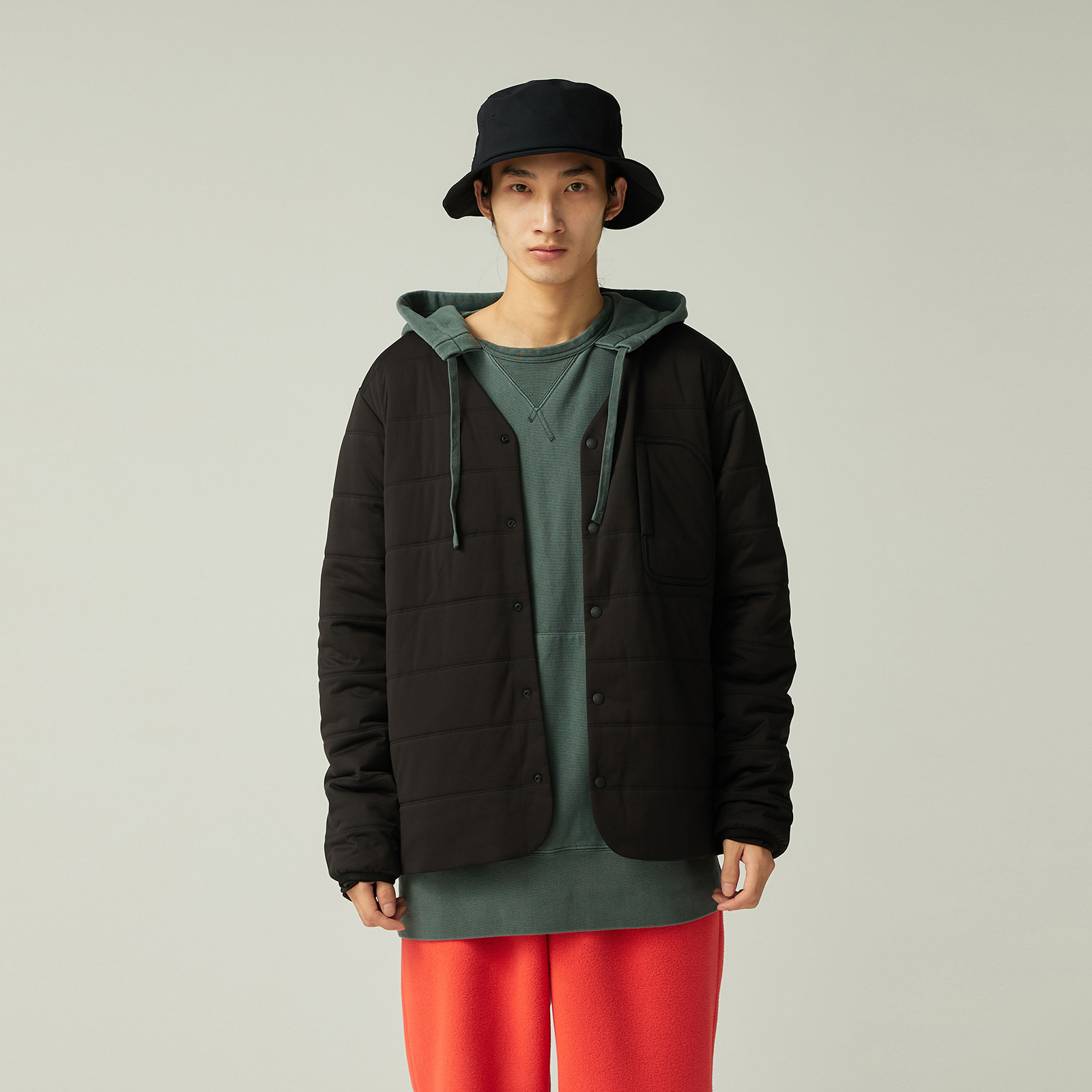 Flexible Insulated Cardigan