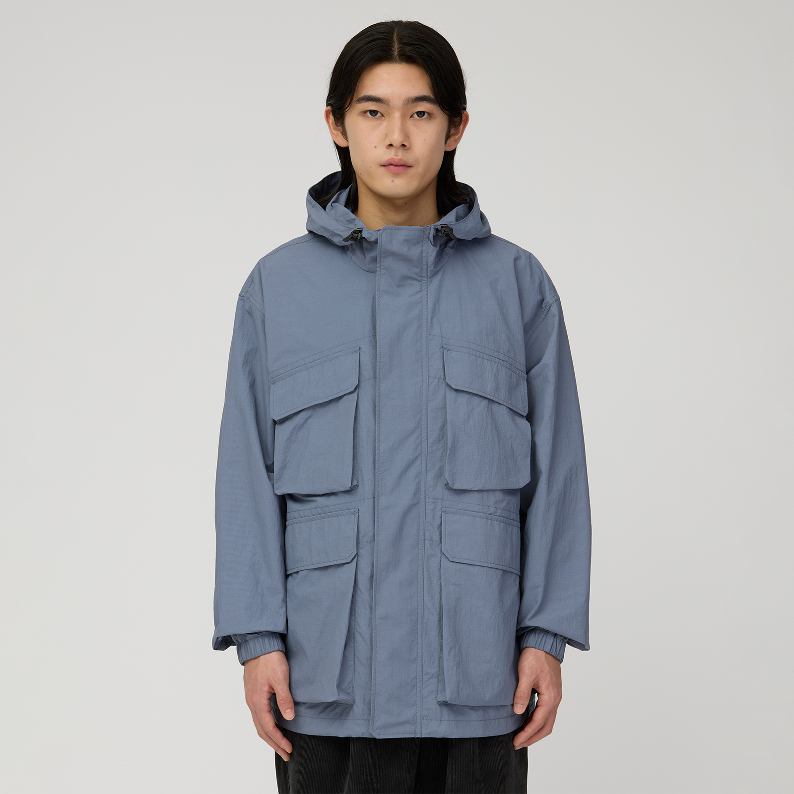 Nylon Double Rip Jacket