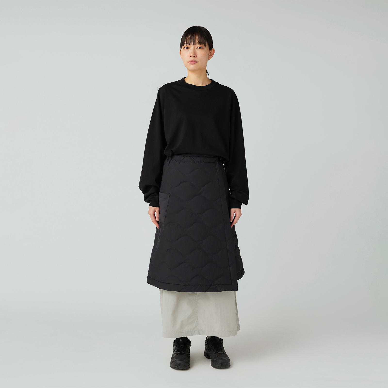 Seamless Quilted Down Wrap Skirt | 상품 상세